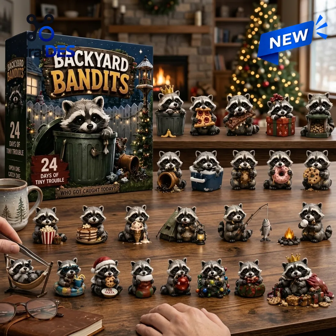 Backyard Bandits Raccoon Advent Calendar Backyard Bandits Raccoon Advent Calendar
