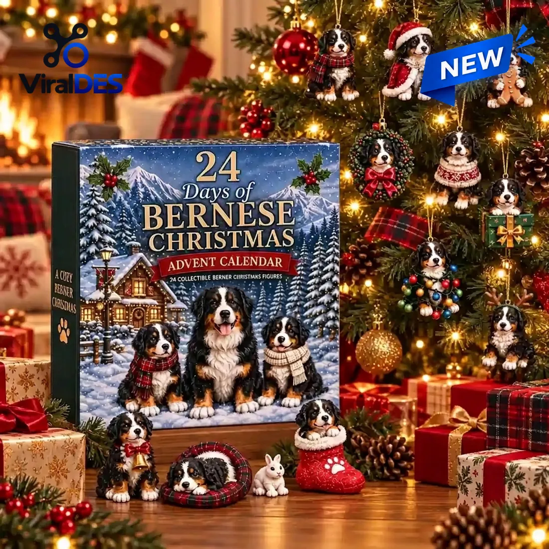 Bernese Mountain Dog Christmas Advent Calendar 2026 Bernese Mountain Dog Christmas Advent Calendar 2026
