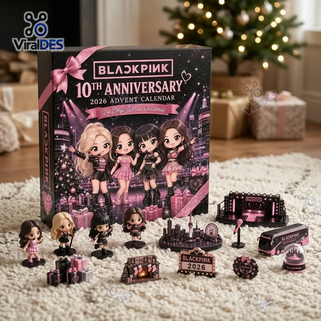 Blackpink 10th Anniversary Advent Calendar 2026 Blackpink 10th Anniversary Advent Calendar 2026