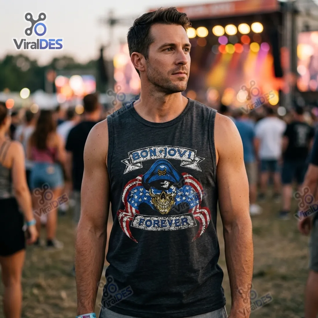 Bon Jovi Forever Tour 2026 Basketball Jersey Bon Jovi Forever Tour 2026 Basketball Jersey