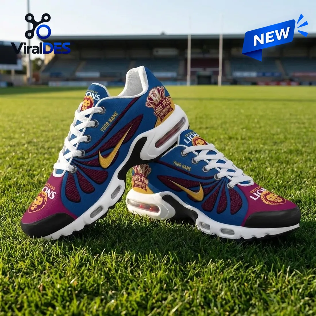 Brisbane Lions 2026 AFL Premiers Air Max Shoes Brisbane Lions 2026 AFL Premiers Air Max Shoes