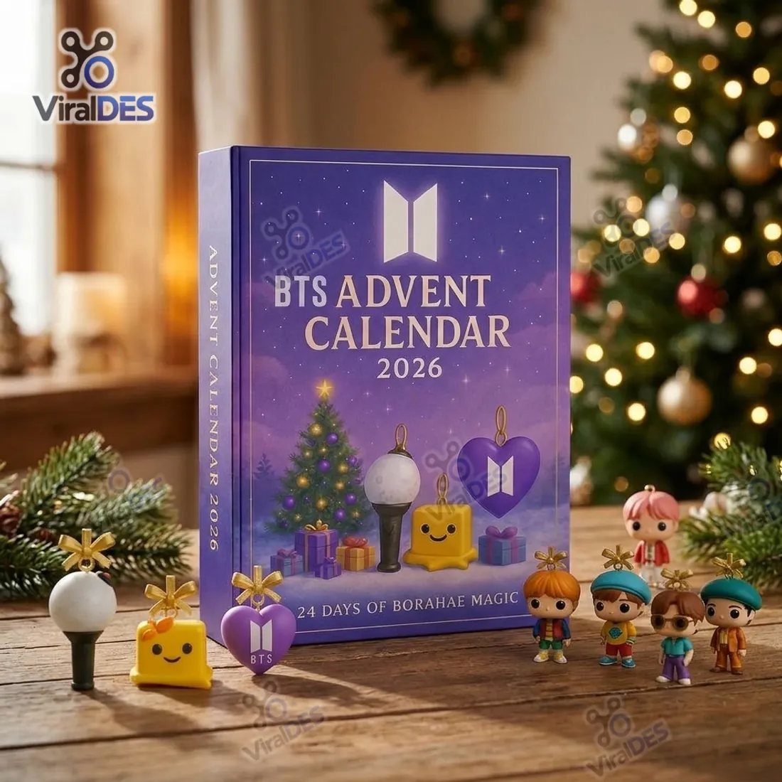 BTS Advent Calendar 2026 Kpop Christmas Countdown BTS Advent Calendar 2026 Kpop Christmas Countdown