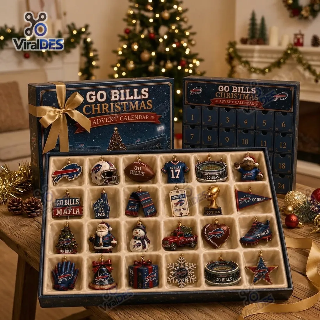 Buffalo Bills Christmas Advent Calendar Buffalo Bills Christmas Advent Calendar