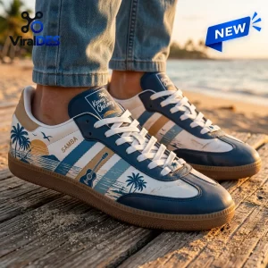 Kenny Chesney Blue Samba Sneakers