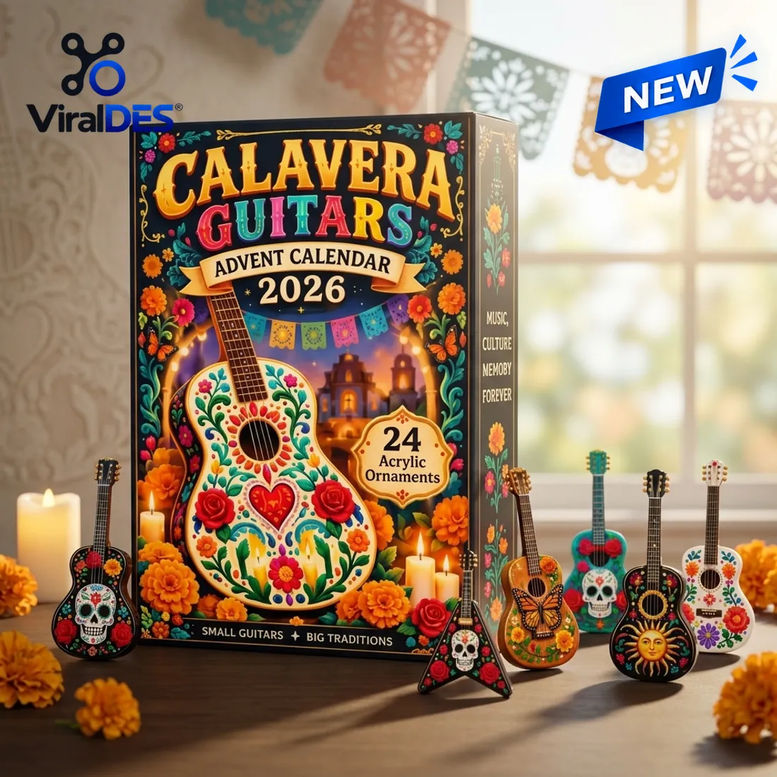 Calavera Guitar Advent Calendar 2026 Calavera Guitar Advent Calendar 2026