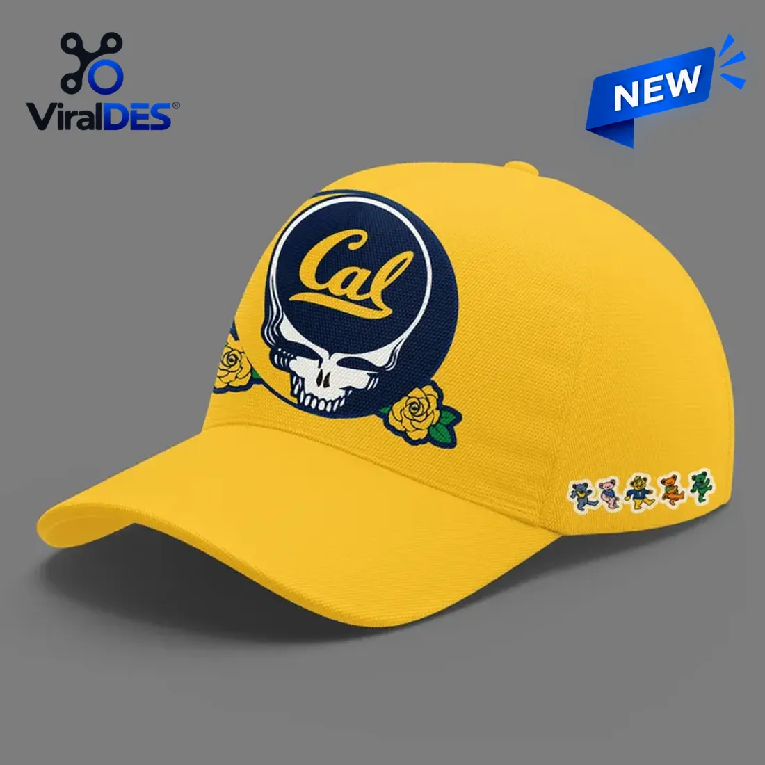 California Golden Bears Grateful Dead Hoodie California Golden Bears Grateful Dead Hoodie