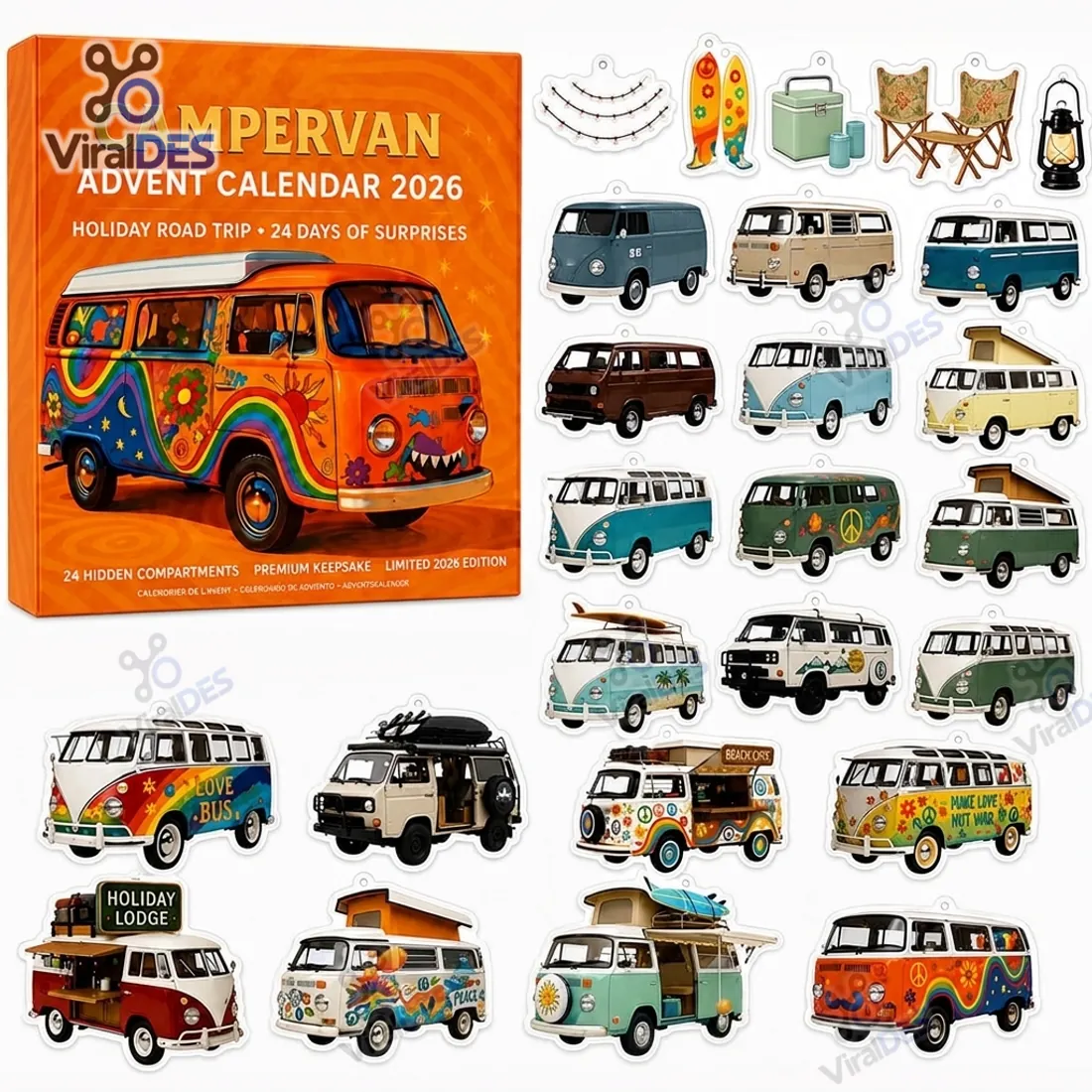 Campervan Advent Calendar 2026 Holiday Road Trip Campervan Advent Calendar 2026 Holiday Road Trip