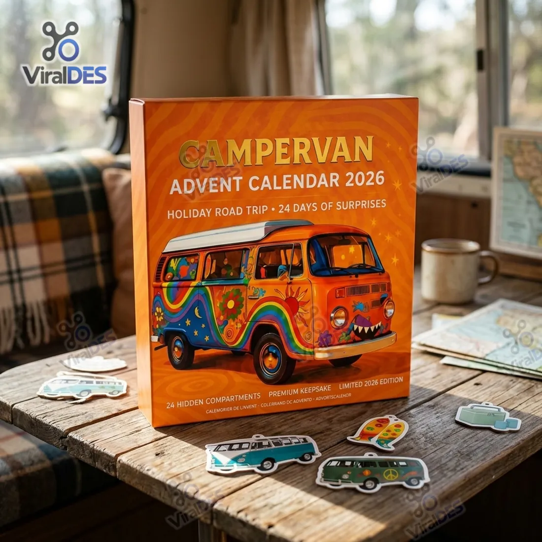 Campervan Advent Calendar 2026 Holiday Road Trip Campervan Advent Calendar 2026 Holiday Road Trip