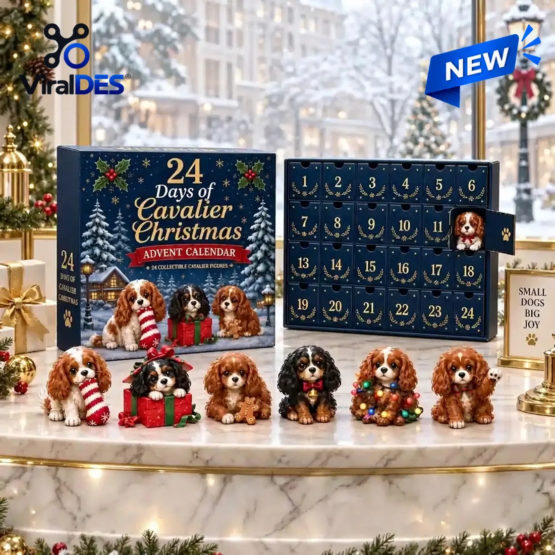 Cavalier King Charles Spaniel Christmas Advent Calendar Cavalier King Charles Spaniel Christmas Advent Calendar