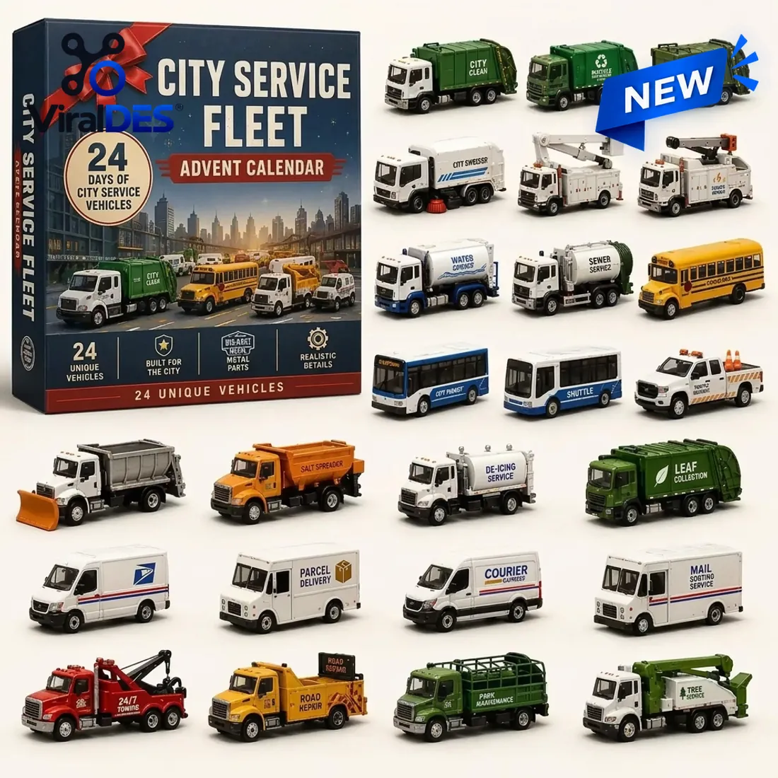 City Service Fleet Advent Calendar 2026 City Service Fleet Advent Calendar 2026