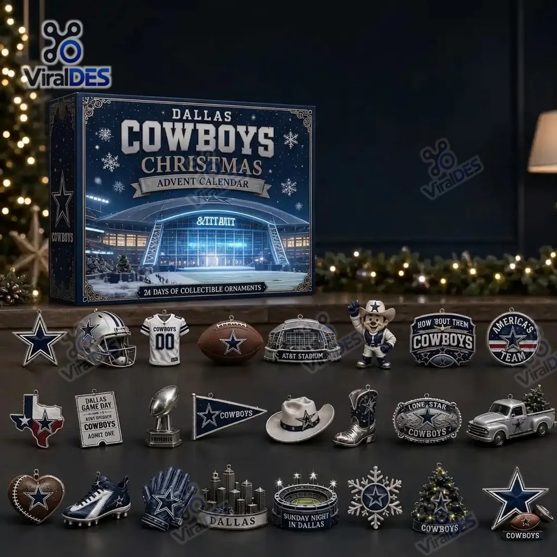 Dallas Cowboys Christmas Advent Calendar Dallas Cowboys Christmas Advent Calendar