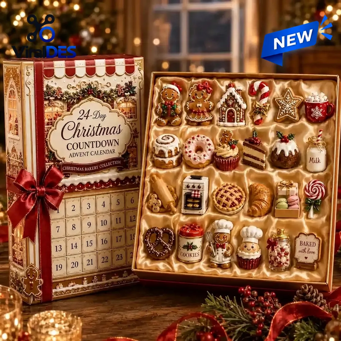Day Christmas Bakery Collection Advent Calendar Day Christmas Bakery Collection Advent Calendar