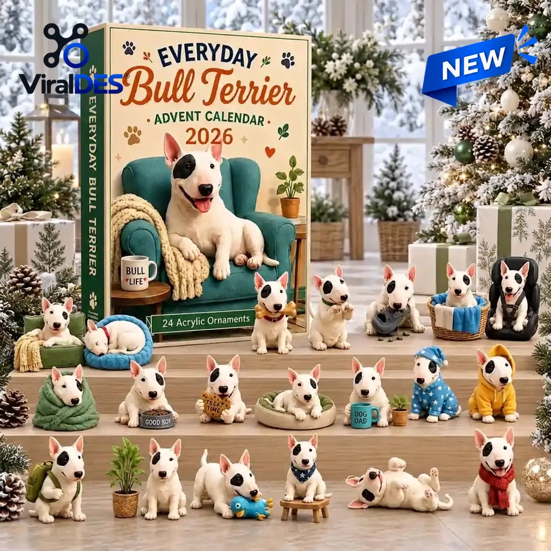 Everyday Bull Terrier Advent Calendar 2026 Everyday Bull Terrier Advent Calendar 2026