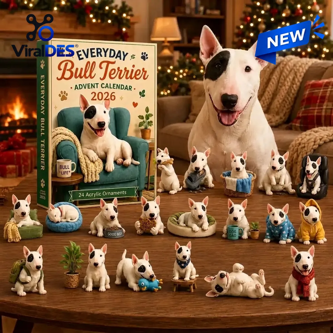 Everyday Bull Terrier Advent Calendar 2026 Everyday Bull Terrier Advent Calendar 2026