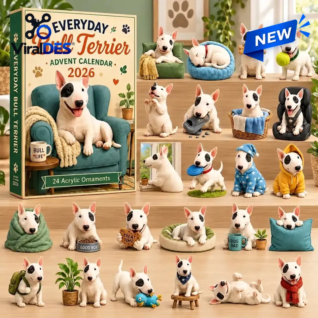 Everyday Bull Terrier Advent Calendar 2026 Everyday Bull Terrier Advent Calendar 2026