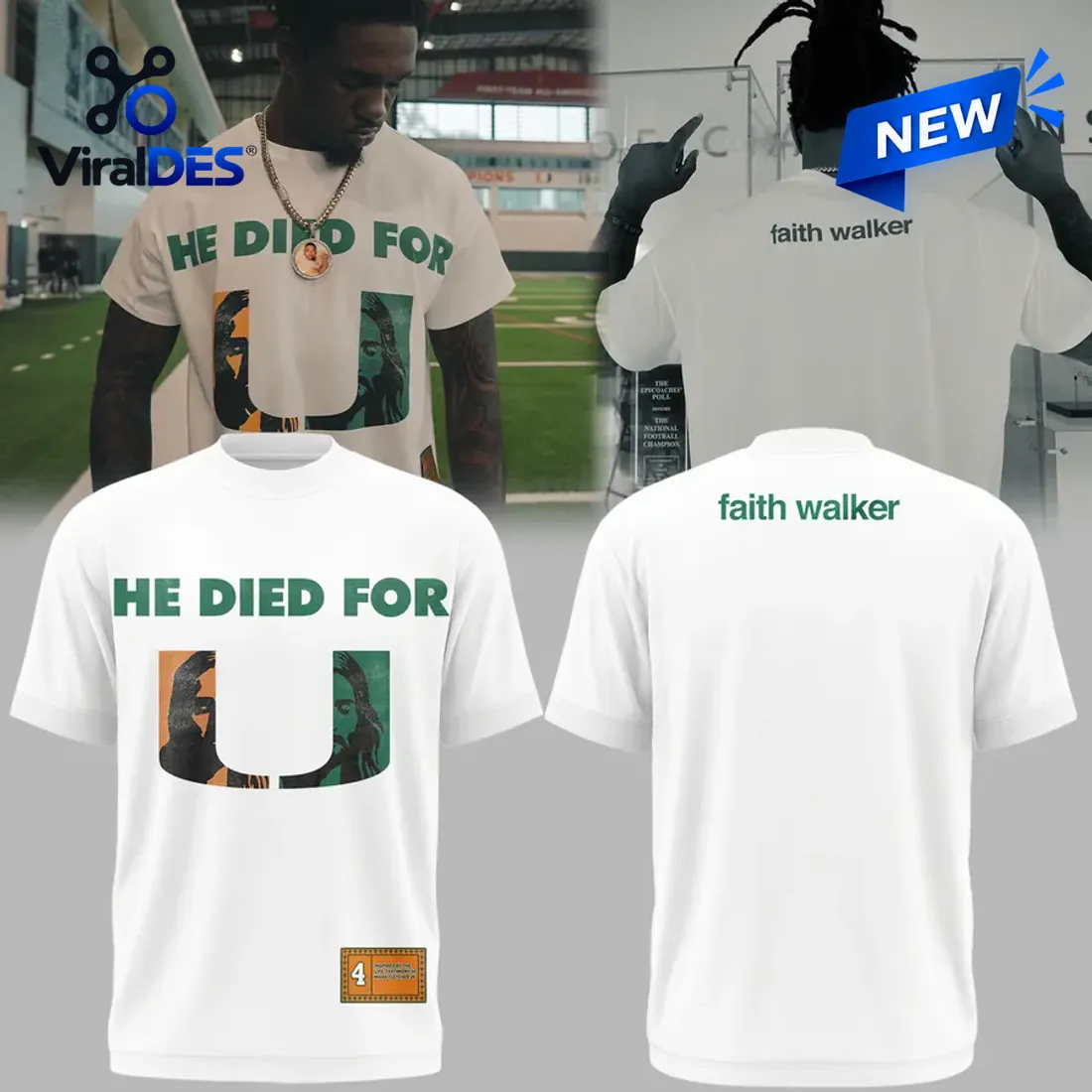 Faith Walker He Died For Us White Hoodie Faith Walker He Died For Us White Hoodie