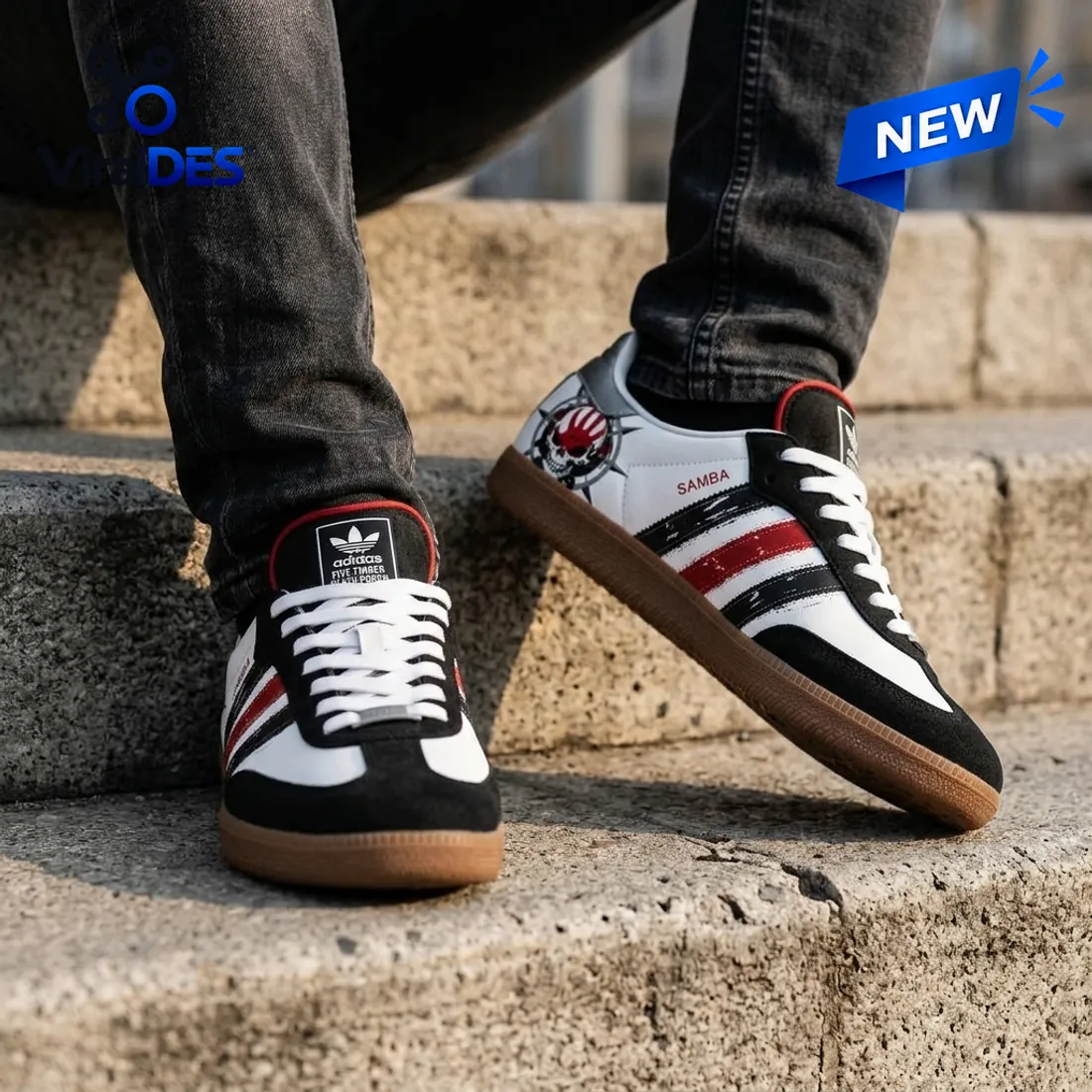 Five Finger Death Punch Adidas Samba Shoes Overview Profile