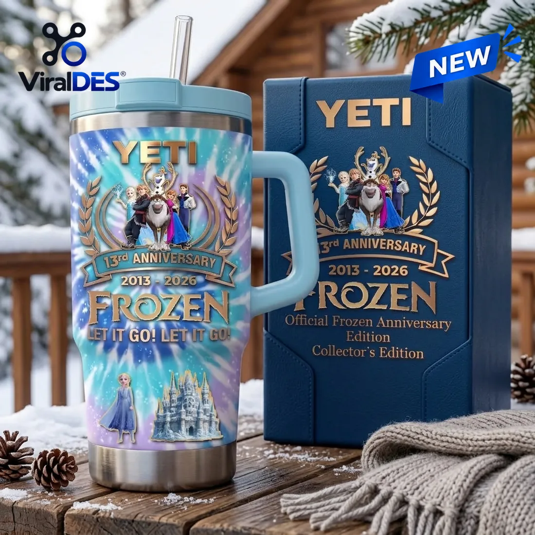 Frozen 13th Anniversary Stanley Tumbler Frozen 13th Anniversary Stanley Tumbler