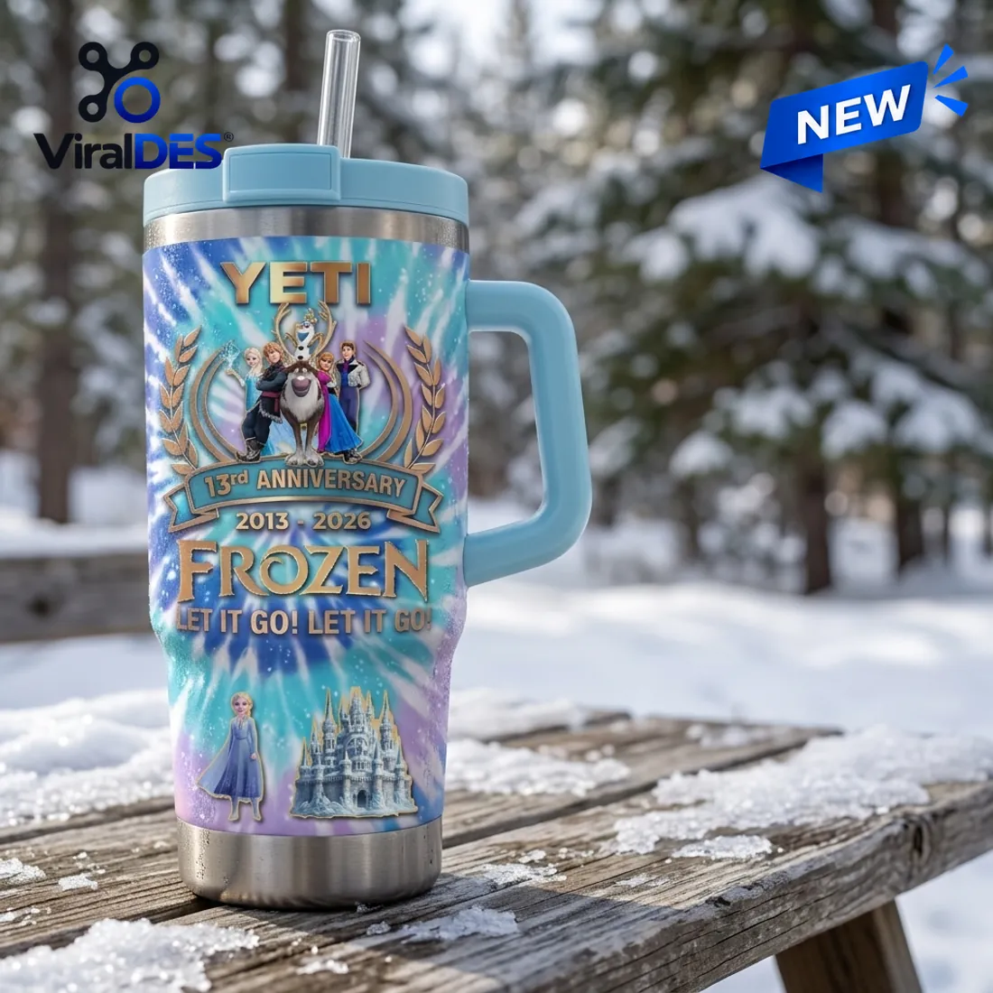 Frozen 13th Anniversary Stanley Tumbler Frozen 13th Anniversary Stanley Tumbler