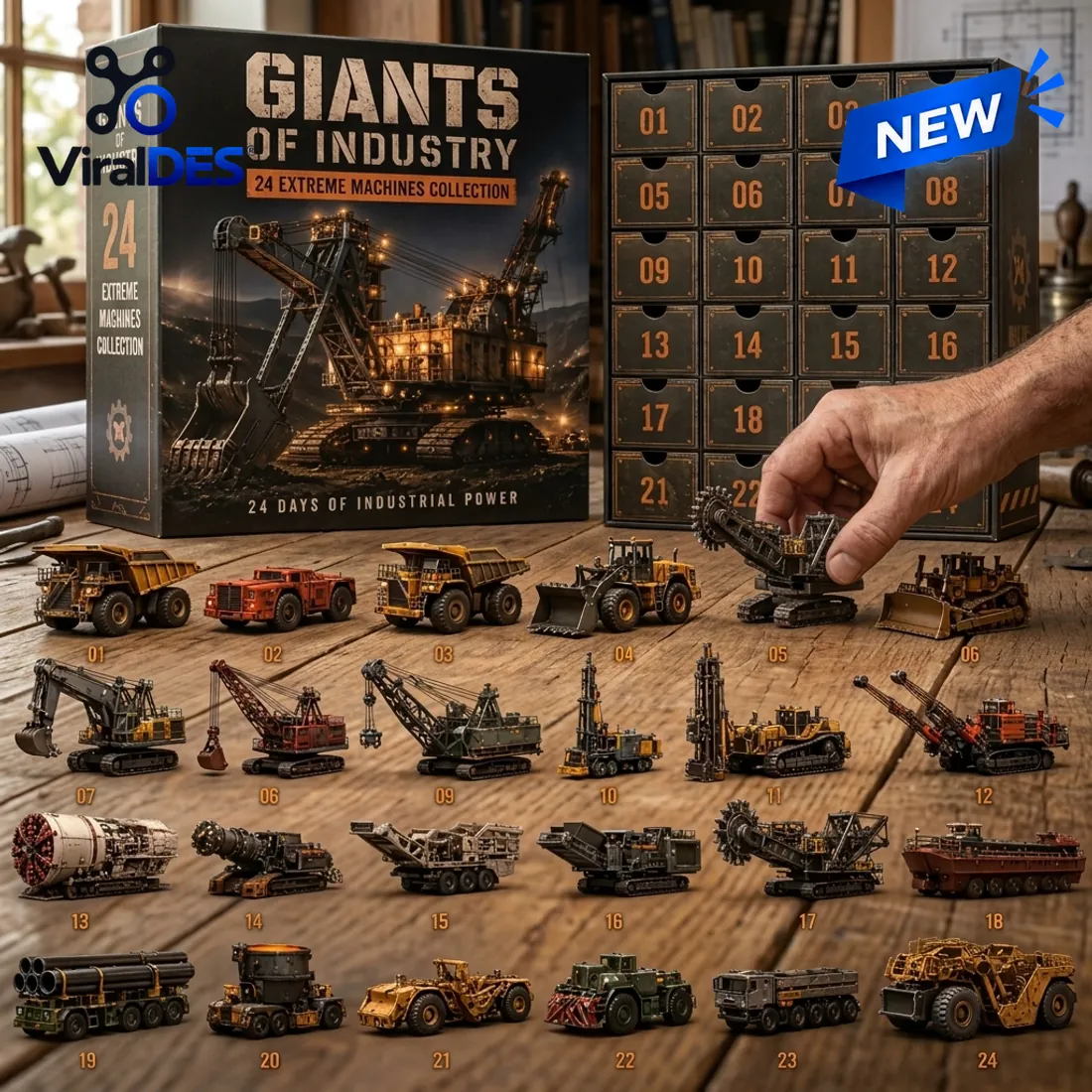 Giants Ò industry Extreme Machines Advent Calendar Giants Ò industry Extreme Machines Advent Calendar