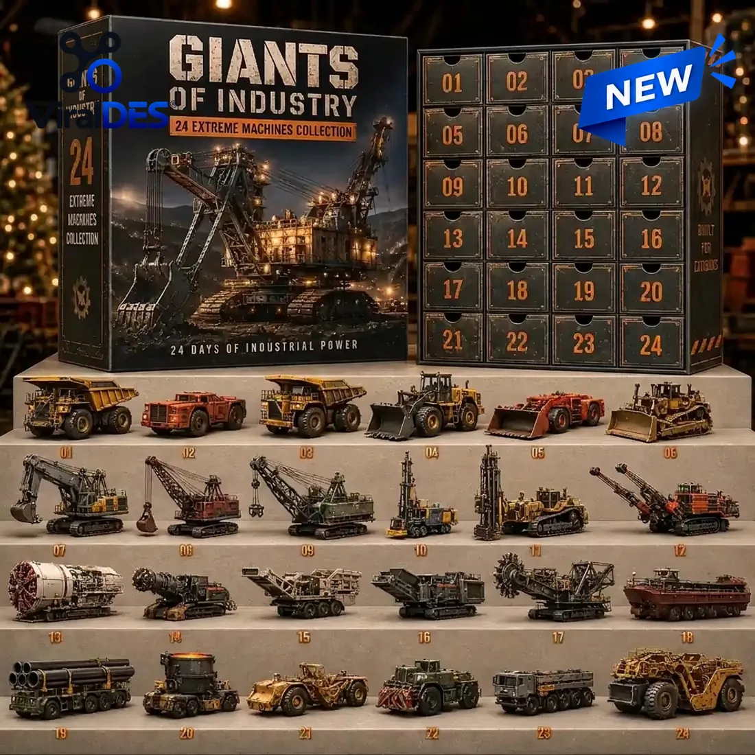 Giants Ò industry Extreme Machines Advent Calendar Giants Ò industry Extreme Machines Advent Calendar