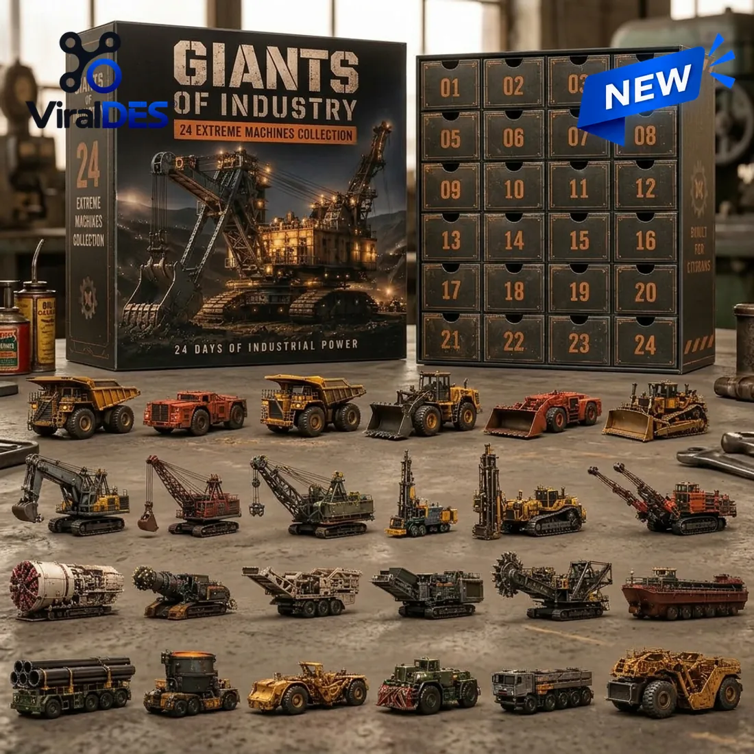 Giants Ò industry Extreme Machines Advent Calendar Giants Ò industry Extreme Machines Advent Calendar