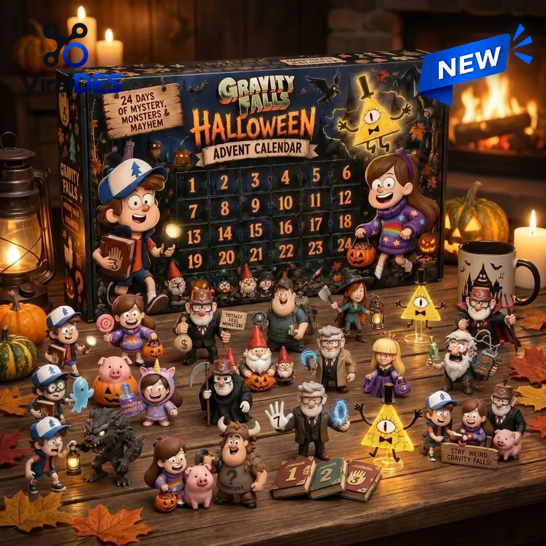 Gravity Falls Halloween Advent Calendar 2026 Gravity Falls Halloween Advent Calendar 2026