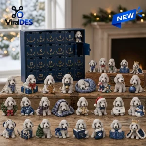 Bedlington Terrier Christmas Advent Calendar 2026