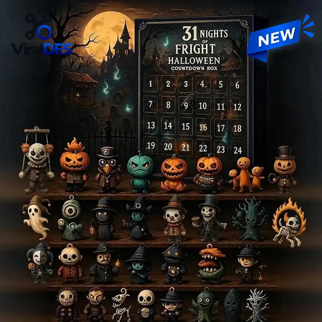 Halloween Countdown Advent Calendar Halloween Countdown Advent Calendar