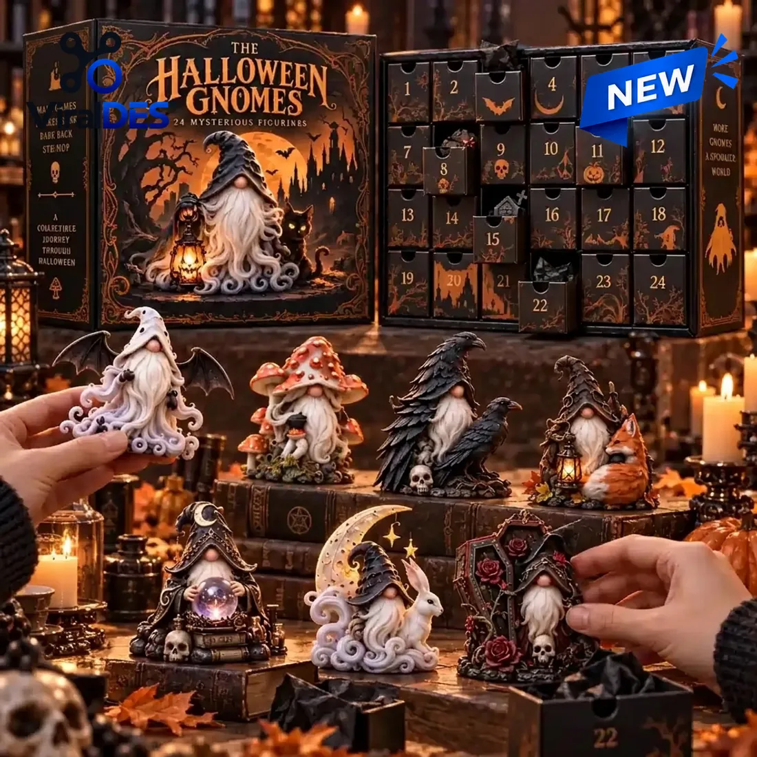 Halloween Gnomes Countdown Advent Calendar Halloween Gnomes Countdown Advent Calendar