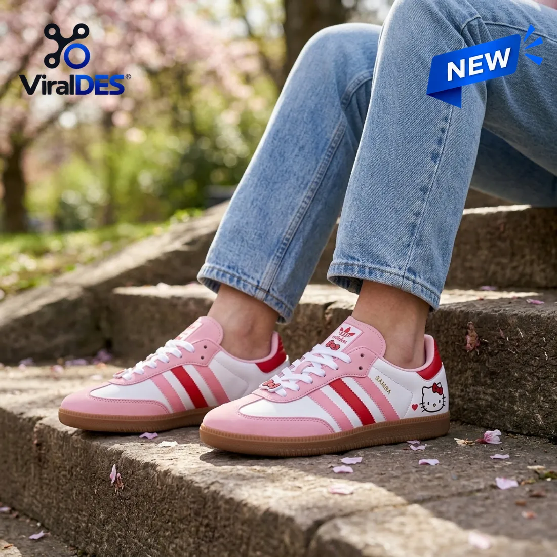 Hello Kitty x Adidas Samba Pink Sneakers Hello Kitty x Adidas Samba Pink Sneakers