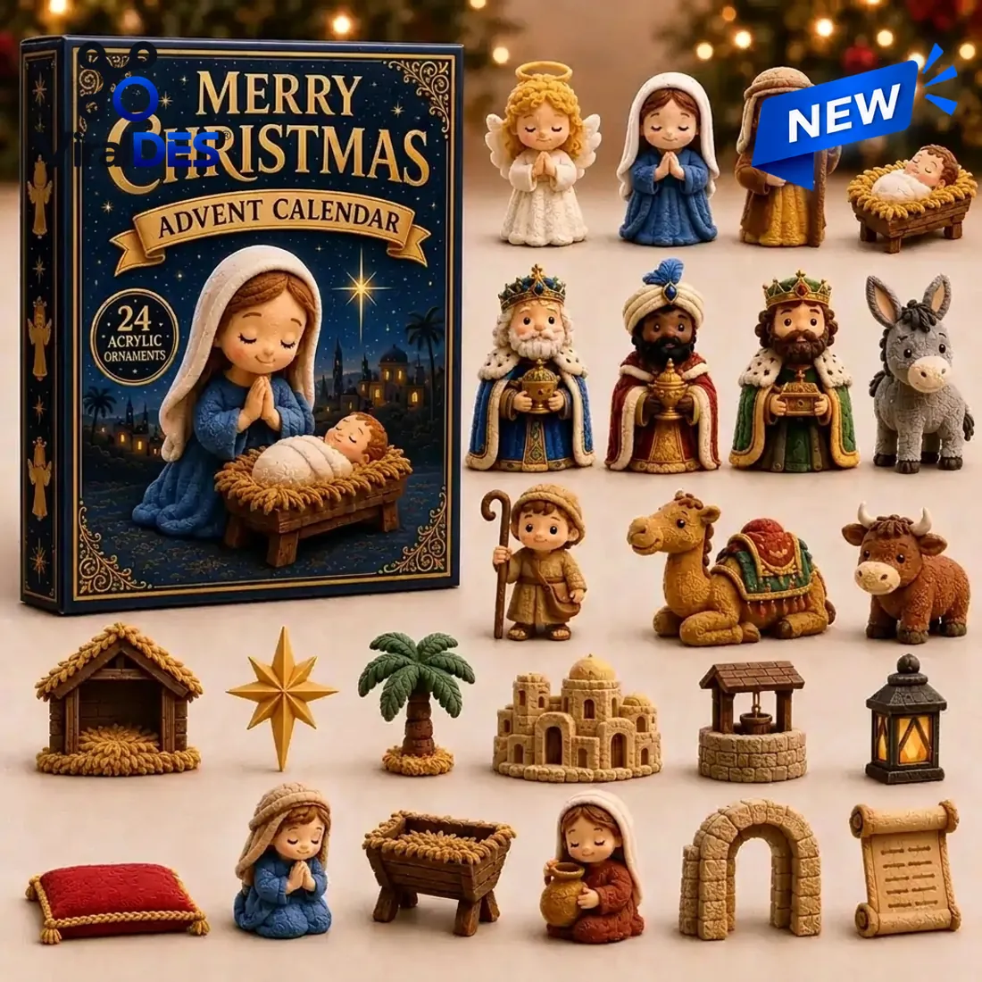 Holy Night Nativity Christmas Advent Calendar 2026 Holy Night Nativity Christmas Advent Calendar 2026