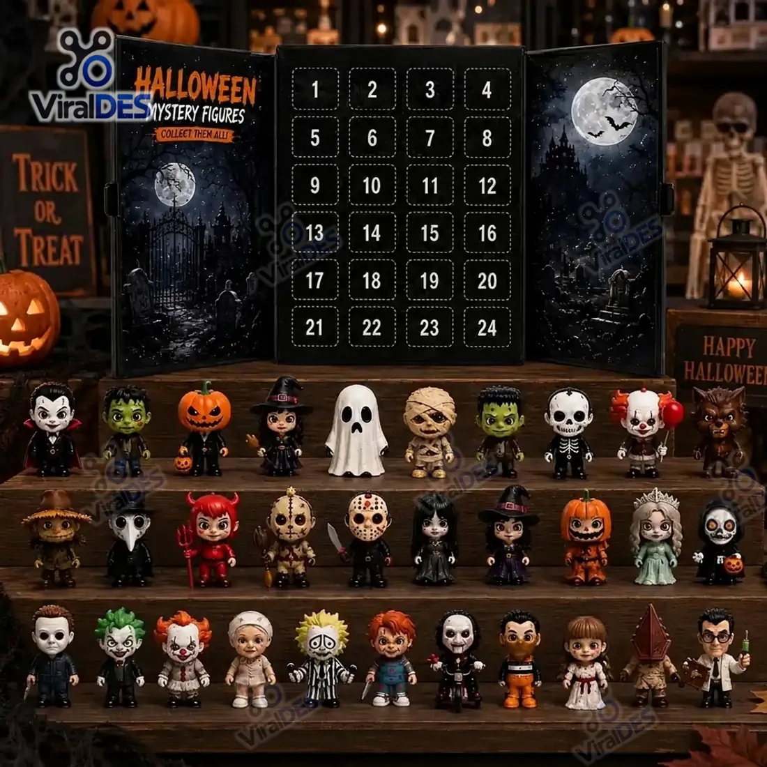 Horror Mystery Figures Advent Calendar Horror Mystery Figures Advent Calendar