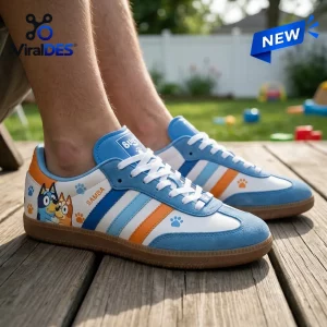 Bluey And Bingo Blue Samba Shoes