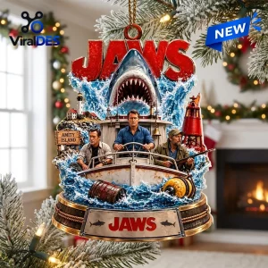 Jaws Amity Island Christmas Holiday Ornament Jaws Amity Island Christmas Holiday Ornament