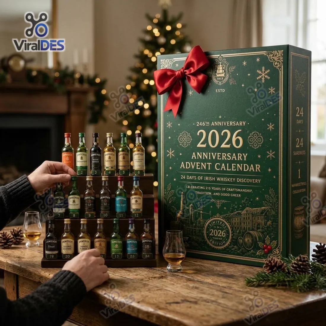 Jameson Irish Whiskey 2026 Anniversary Advent Calendar Jameson Irish Whiskey 2026 Anniversary Advent Calendar