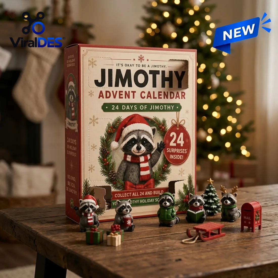 Jimothy Raccoon Christmas Advent Calendar Jimothy Raccoon Christmas Advent Calendar