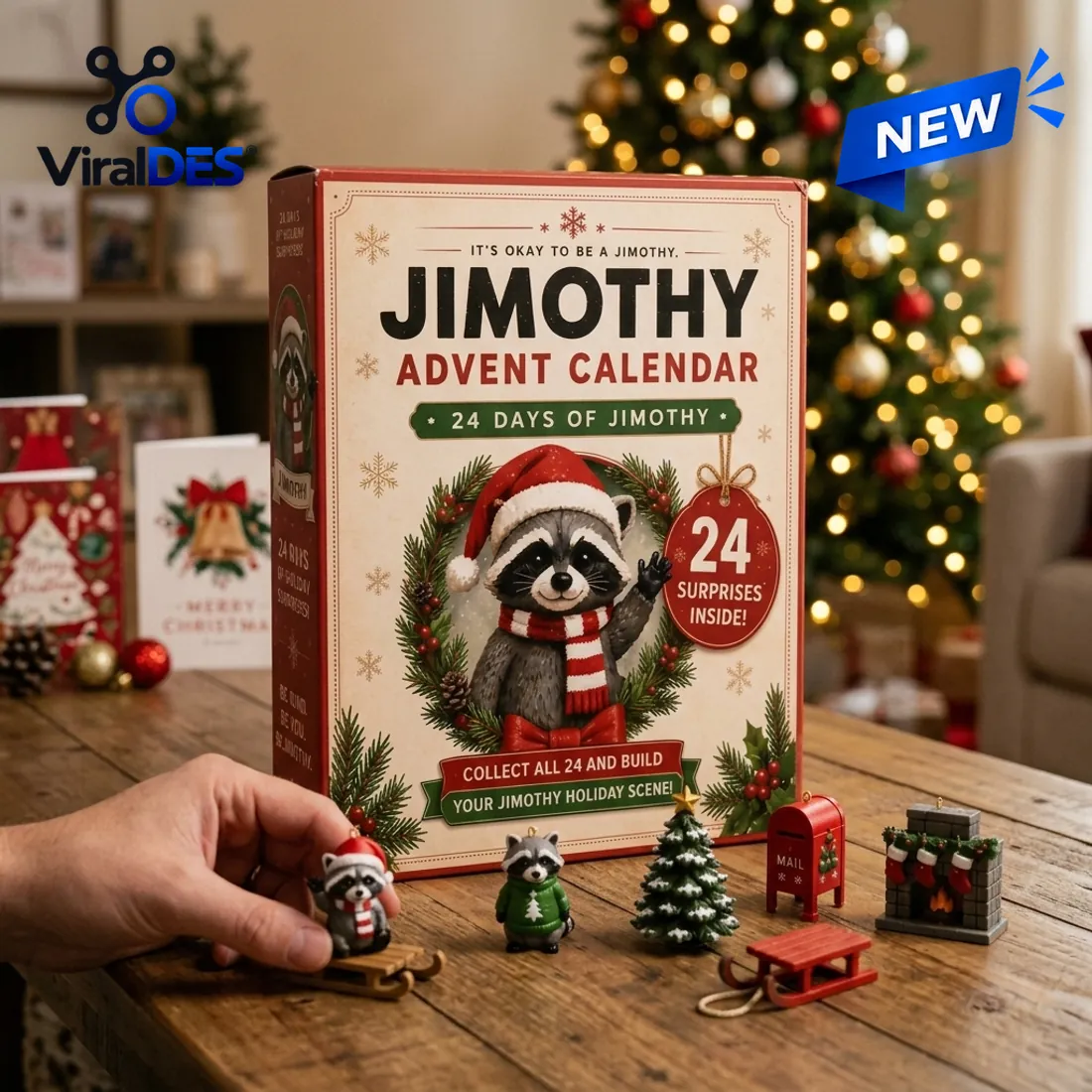 Jimothy Raccoon Christmas Advent Calendar Jimothy Raccoon Christmas Advent Calendar