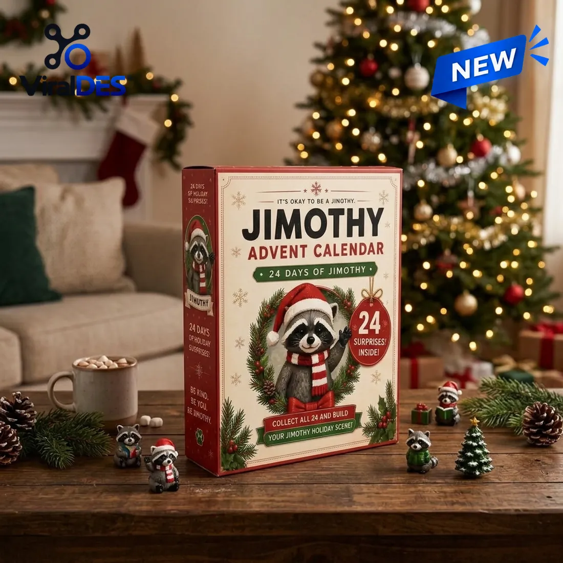 Jimothy Raccoon Christmas Advent Calendar Jimothy Raccoon Christmas Advent Calendar
