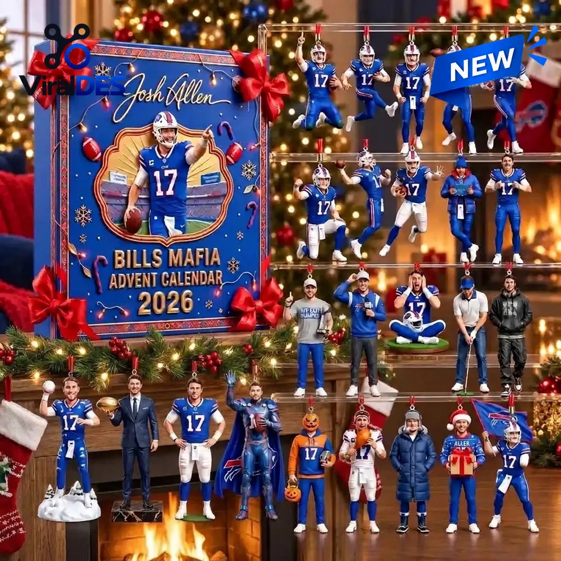 Josh Allen Buffalo Bills 2026 Advent Calendar Josh Allen Buffalo Bills 2026 Advent Calendar