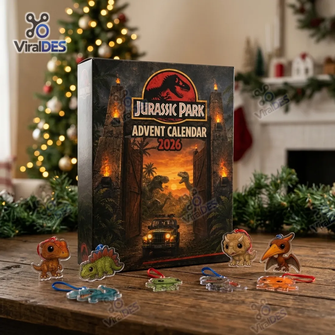 Jurassic Park 2026 Dinosaur Advent Calendar Jurassic Park 2026 Dinosaur Advent Calendar