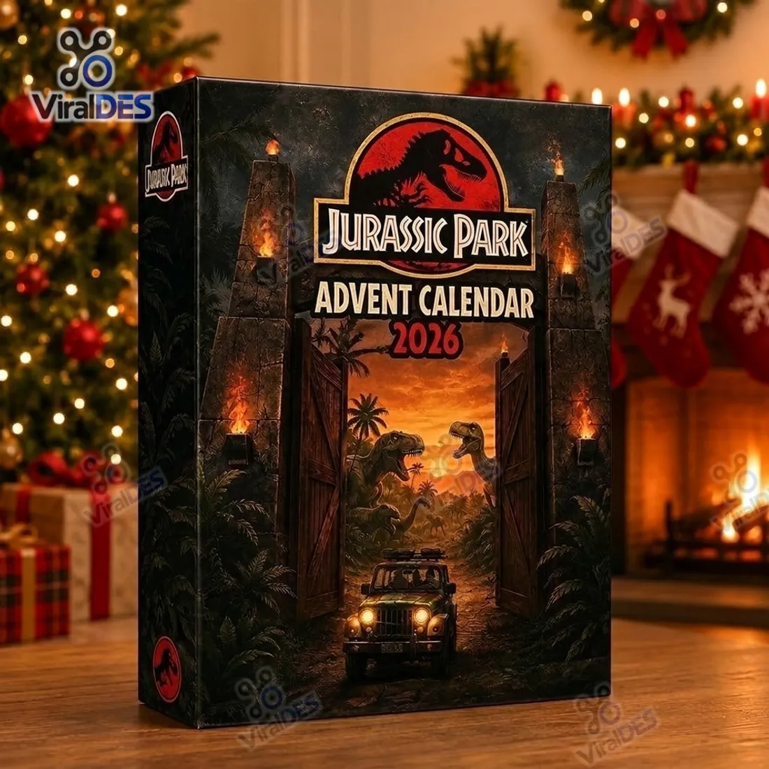 Jurassic Park 2026 Dinosaur Advent Calendar Jurassic Park 2026 Dinosaur Advent Calendar