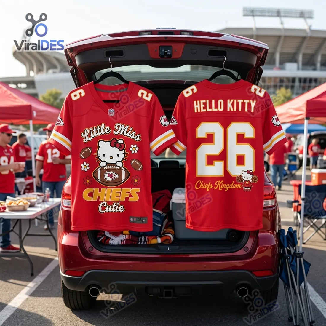 Kansas City Chiefs Hello Kitty Custom Football Jersey Kansas City Chiefs Hello Kitty Custom Football Jersey