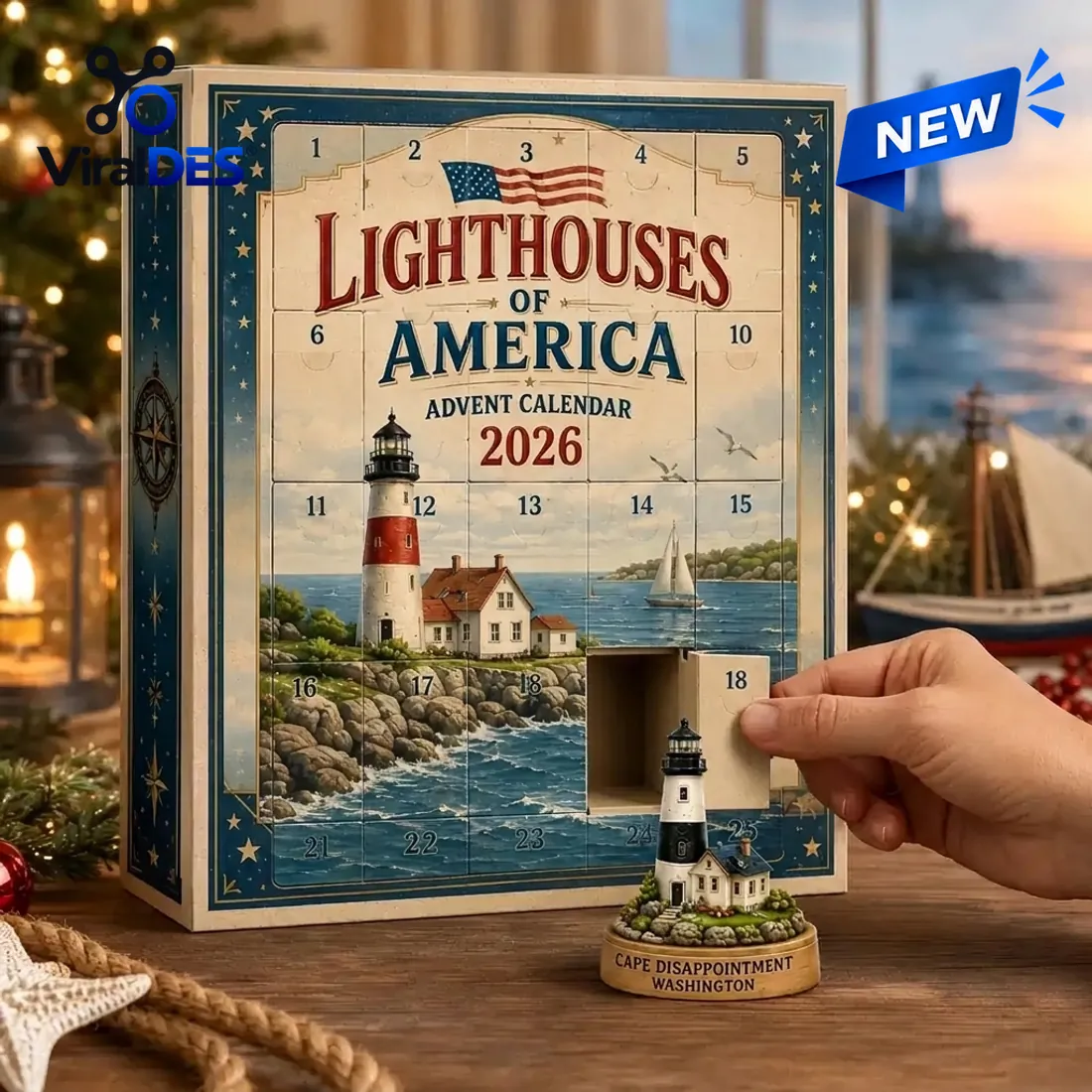 Lighthouses Of America 2026 Advent Calendar Lighthouses Of America 2026 Advent Calendar