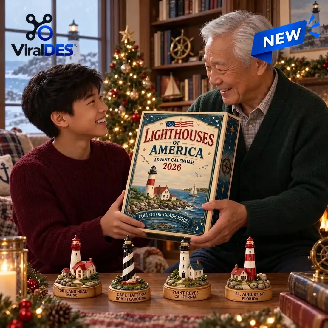 Lighthouses Of America 2026 Advent Calendar Lighthouses Of America 2026 Advent Calendar