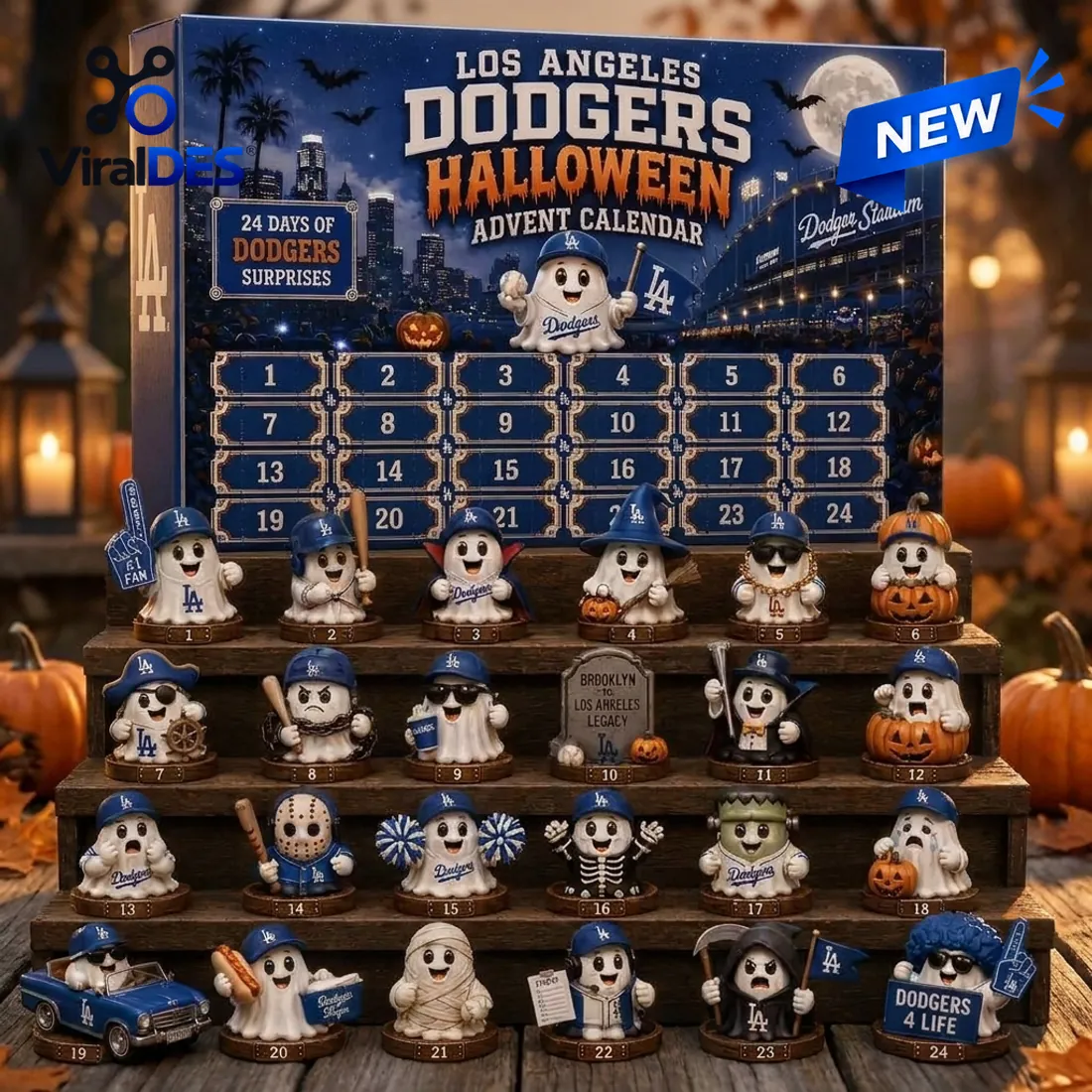 Los Angeles Dodgers Halloween Advent Calendar Los Angeles Dodgers Halloween Advent Calendar