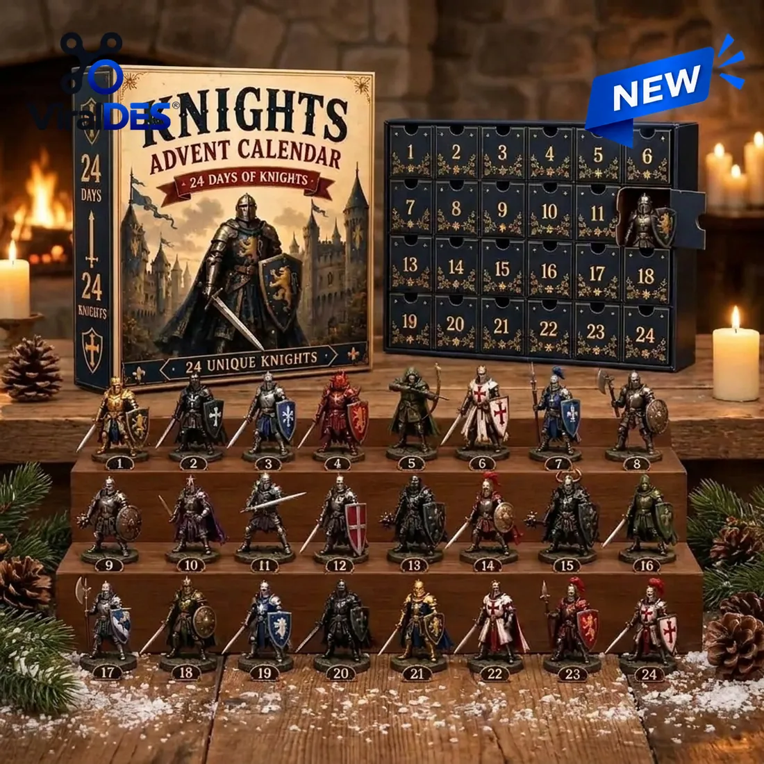 Medieval Knights Advent Calendar 2026 Medieval Knights Advent Calendar 2026