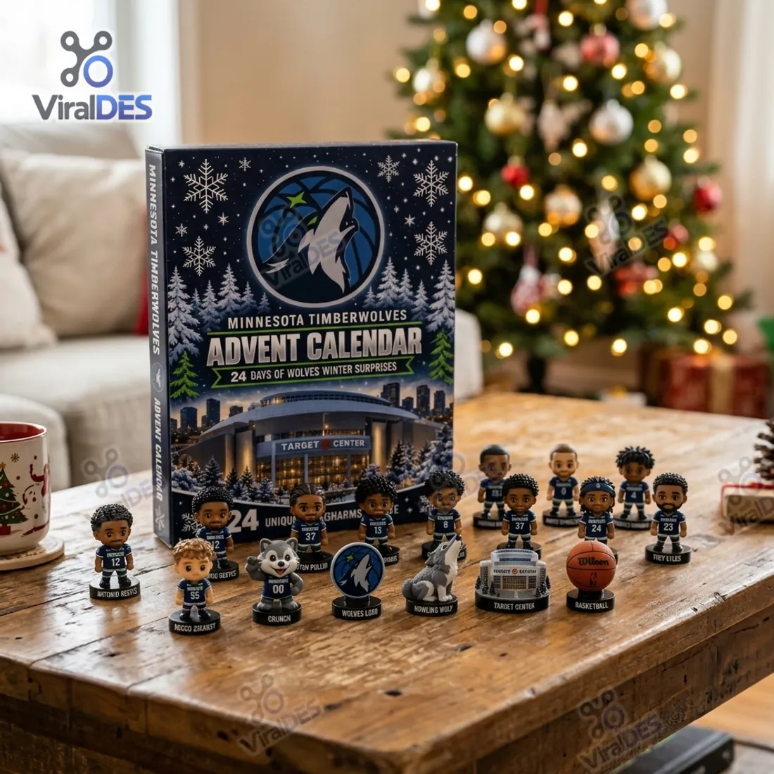 Minnesota Timberwolves 2026 Advent Calendar Minnesota Timberwolves 2026 Advent Calendar