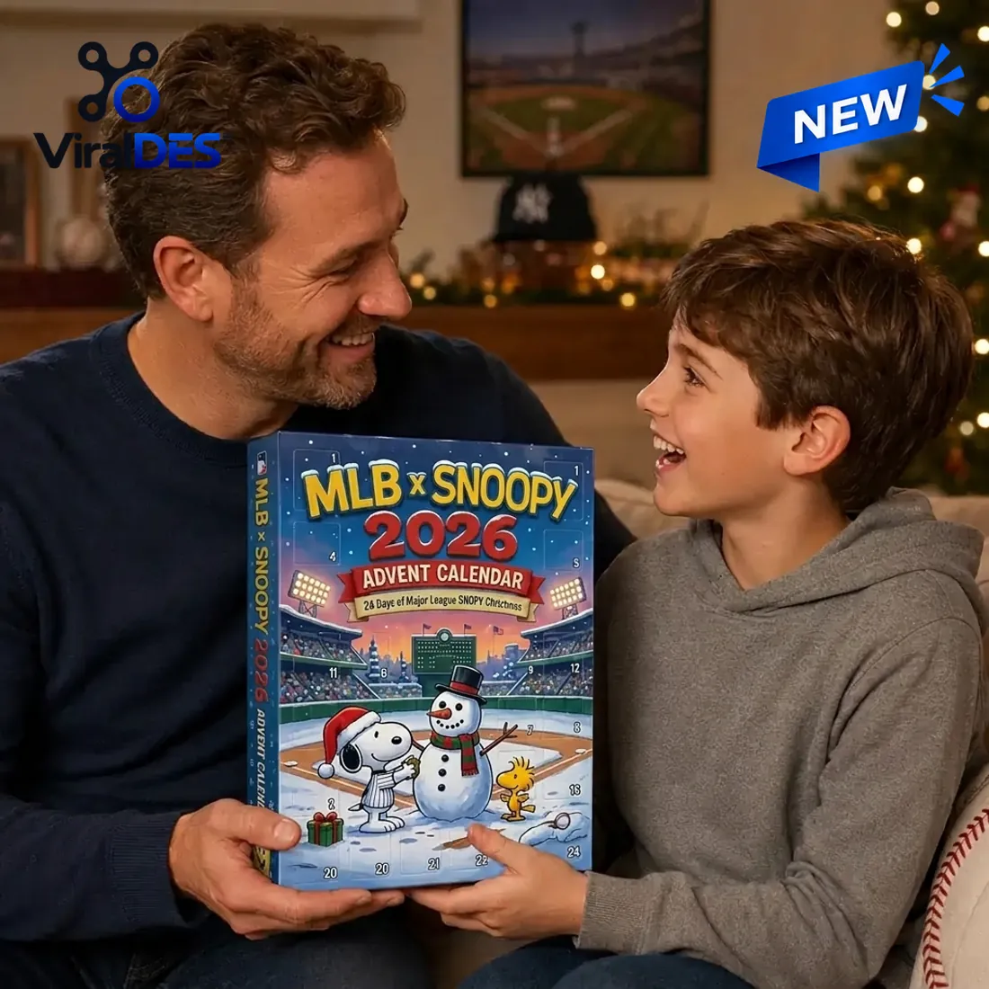 MLB x Snoopy 2026 Advent Calendar MLB x Snoopy 2026 Advent Calendar