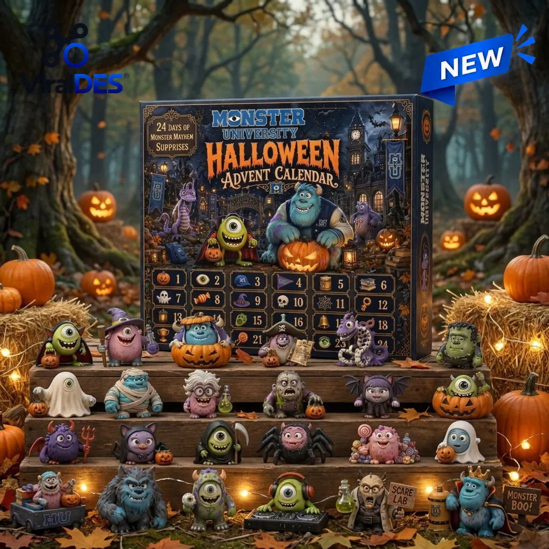 Monster University Halloween Advent Calendar Monster University Halloween Advent Calendar